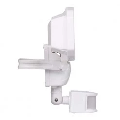 130° White Motion Activated Outdoor Integrated LED Solar Flood Light with Remote by Westinghouse -Westinghouse Shop white westinghouse flood lights sr66ac01h 06 4f 1000