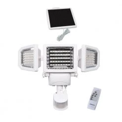 130° White Motion Activated Outdoor Integrated LED Solar Flood Light with Remote by Westinghouse