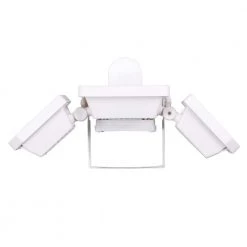 130° White Motion Activated Outdoor Integrated LED Solar Flood Light with Remote by Westinghouse -Westinghouse Shop white westinghouse flood lights sr66ac01h 06 fa 1000