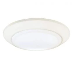 15-Watt White Indoor/Outdoor Integrated LED Flush Mount by Westinghouse -Westinghouse Shop white westinghouse flush mount lights 6323300 c3 1000