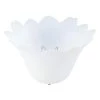 4-3/4 in. Polypropylene Satin Tulip Clip-On Shade with 8 in. Width by Westinghouse