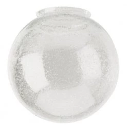 6 in. Handblown Clear Seeded Globe with 3-1/4 in. Fitter by Westinghouse