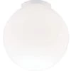 8 in. Handblown Gloss White Globe with 4 in. Fitter by Westinghouse