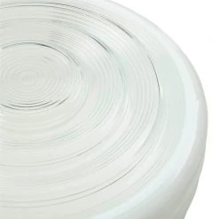 4-1/4 in. White and Clear Drum Shade with 10 in. Fitter and 11 in. Width by Westinghouse -Westinghouse Shop white westinghouse globes shades 8160900 40 1000