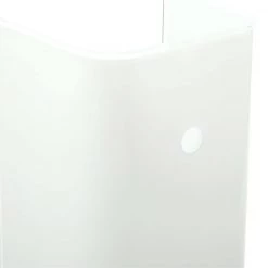 3-3/4 in. White Channel Glass with 3 in. Depth and 7-1/2 in. Width by Westinghouse -Westinghouse Shop white westinghouse globes shades 8175800 40 1000