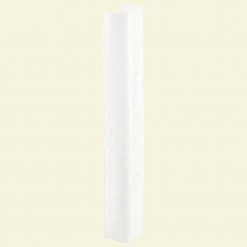 3-3/4 in. White Channel Glass with 3 in. Depth and 24 in. Width by Westinghouse
