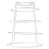 6-7/16 in. White Industrial Cage Metal Shade with Open Bottom with 2-1/4 in. Fitter and 5-3/8 in. Width by Westinghouse