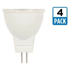 25-Watt Equivalent MR11 12-Volt Flood LED Light Bulb Bright White Light (4-Pack) by Westinghouse -Westinghouse Shop white westinghouse led light bulbs 3515220 1d 1000
