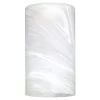 7-7/8 in. Hand-Blown White Alabaster Large Cylinder Shade with 2-1/4 in. Fitter and 4-5/8 in. Width by Westinghouse