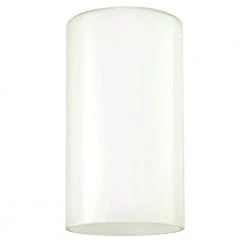 7 in. White Opal Cylinder Shade with 2-1/4 in. Fitter and 3-15/16 in. Width by Westinghouse