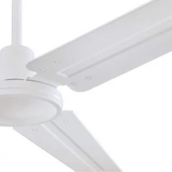 Industrial 56 in. Indoor White Ceiling Fan by Westinghouse -Westinghouse Shop white with white blades westinghouse ceiling fans without lights 7812700 c3 1000